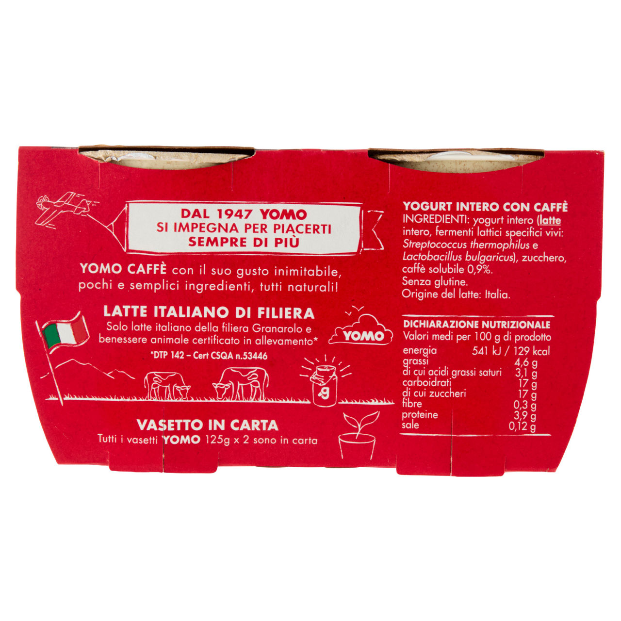 Yogurt intero al caffè 2 pz da 125 gr - Immagine 51