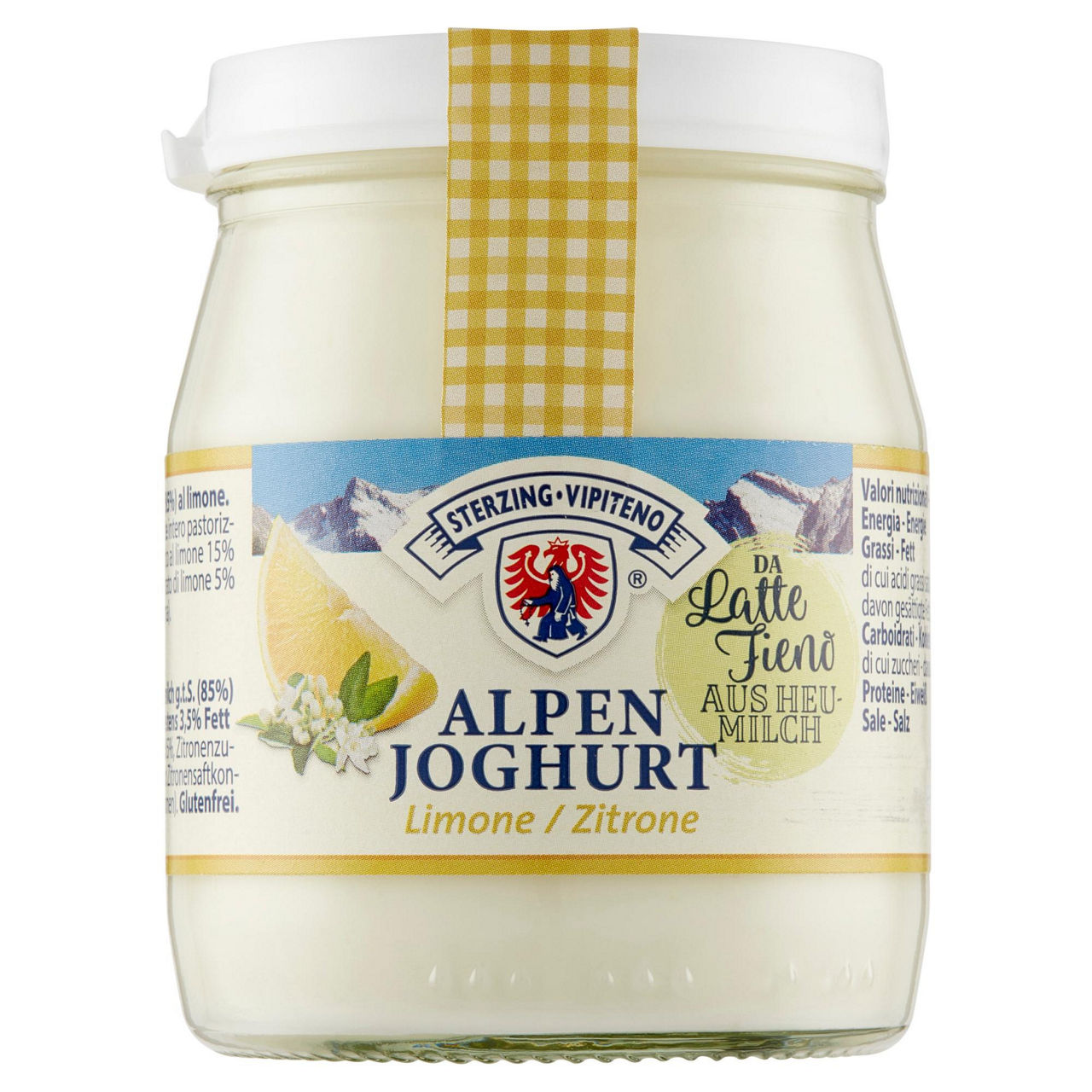 Yogurt da Latte Fieno al limone 150 gr - Immagine 01