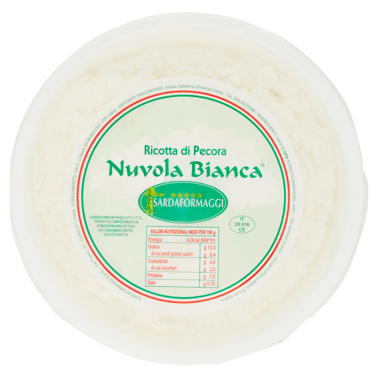 Ricotta di pecora Nuvola Bianca