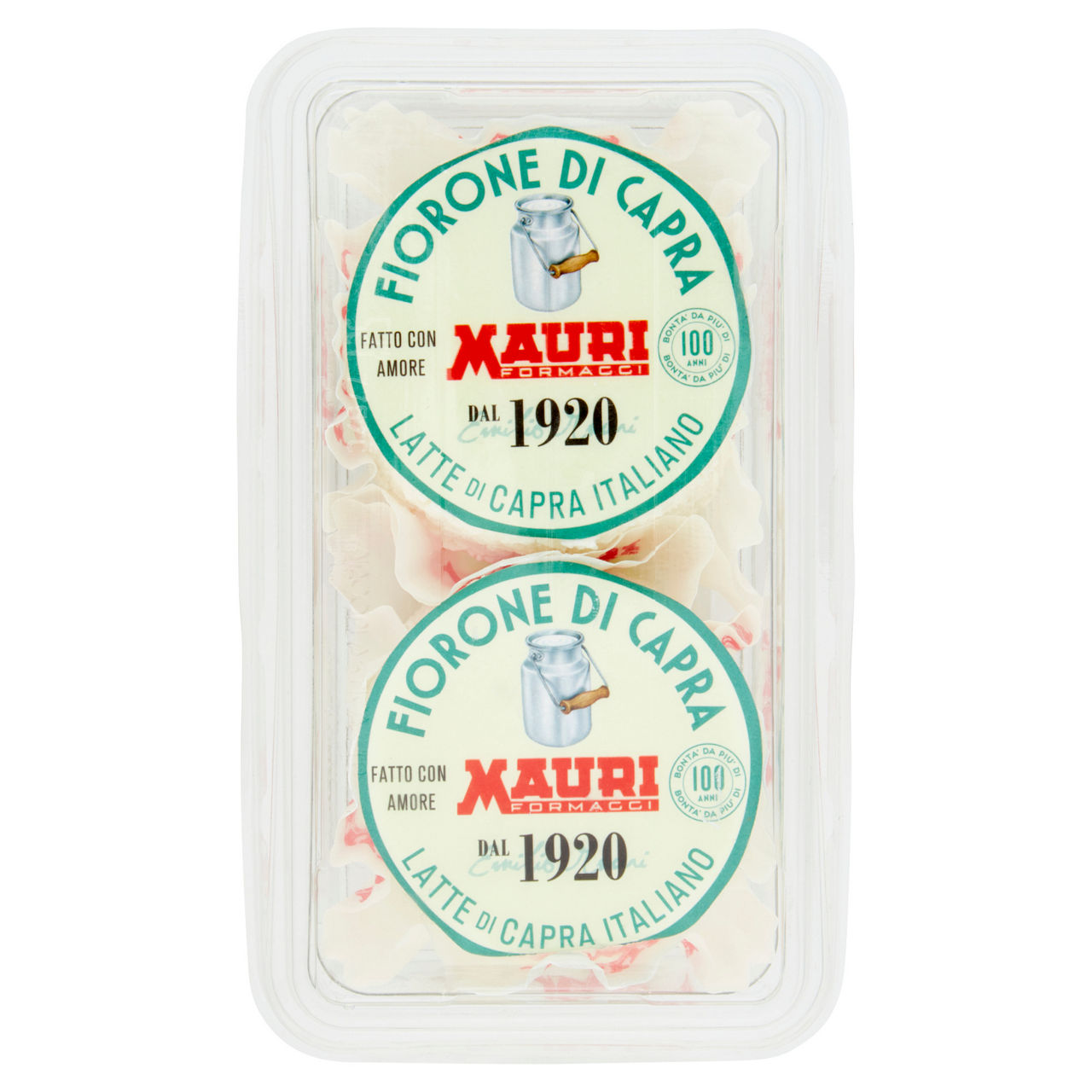 Formaggio fresco da latte di capra Fiorone 2 pz da 90 gr