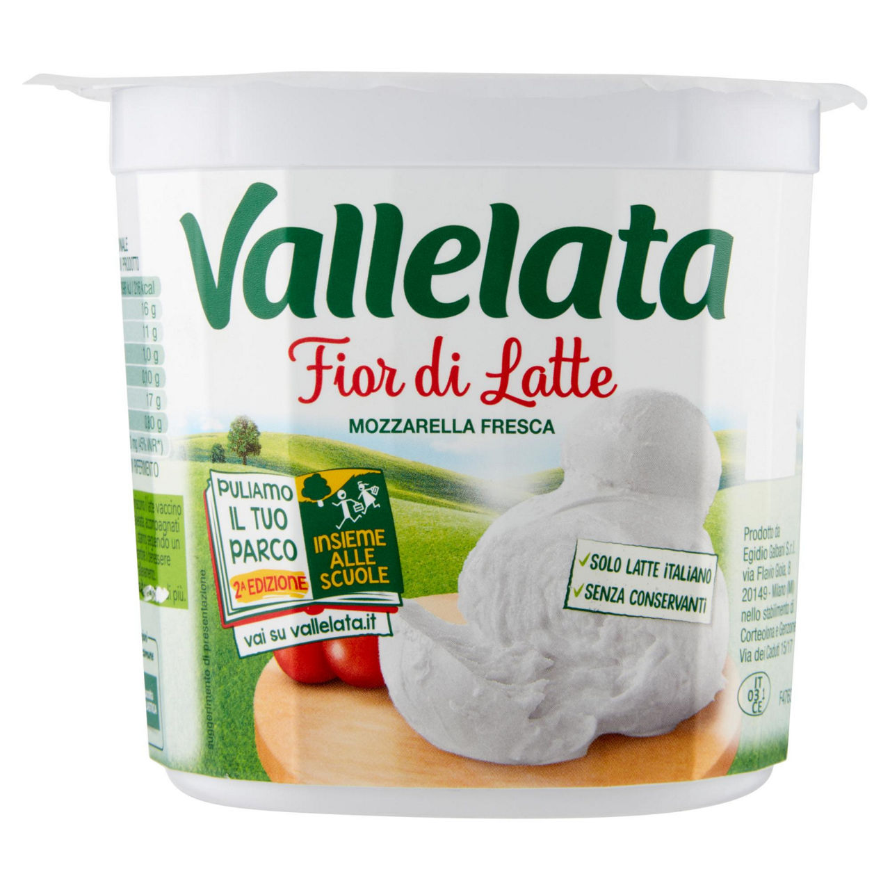 Mozzarella fior di latte 200 gr - Immagine 01