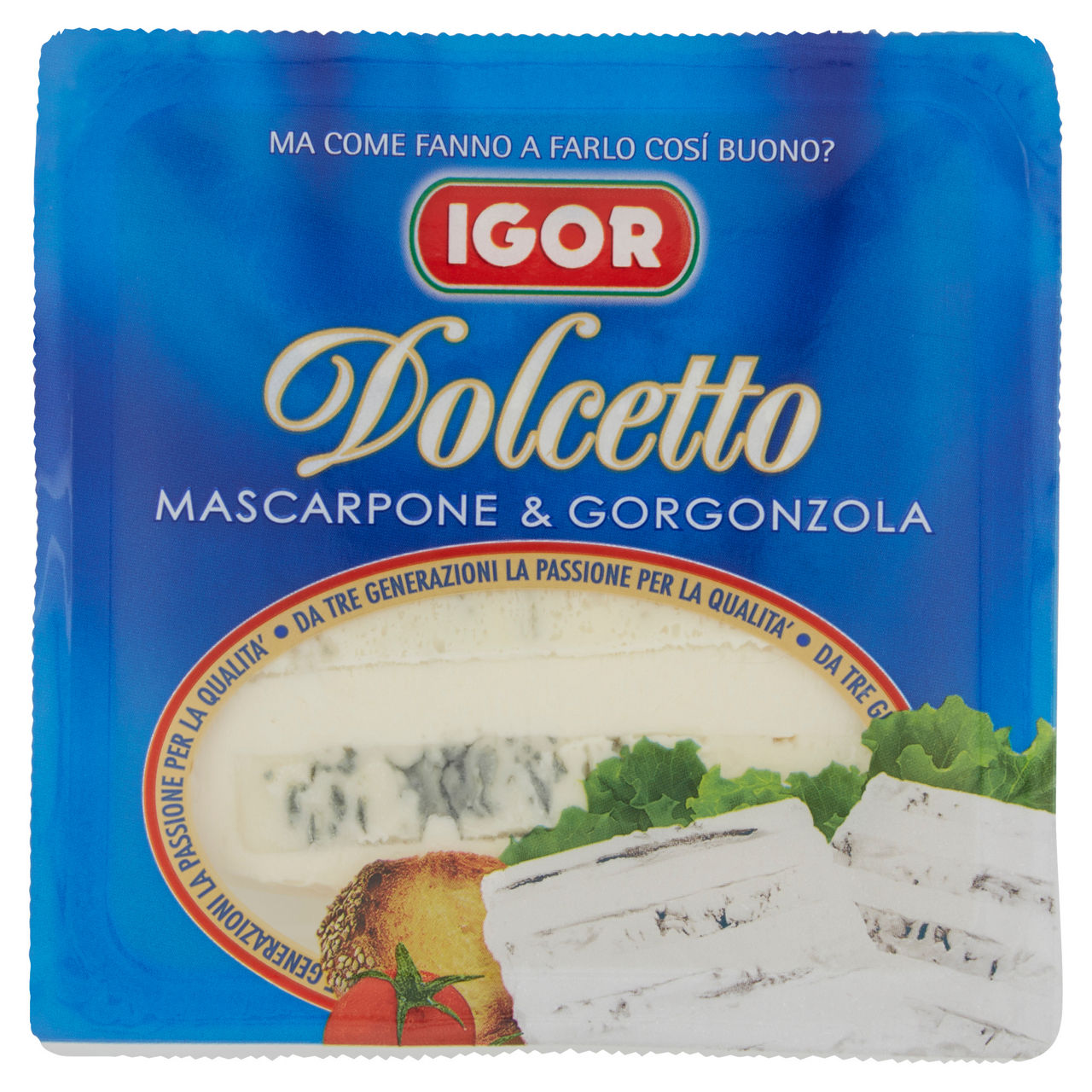 Formaggio dolcetto mascarpone e gorgonzola 200 gr - Immagine 01