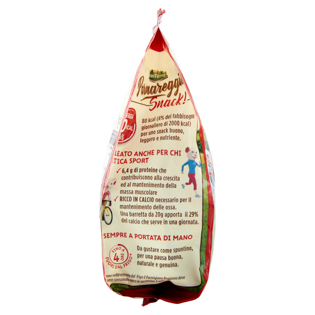 Snack di Parmigiano Reggiano DOP oltre 12 mesi 5 pz 100 gr - Immagine 11