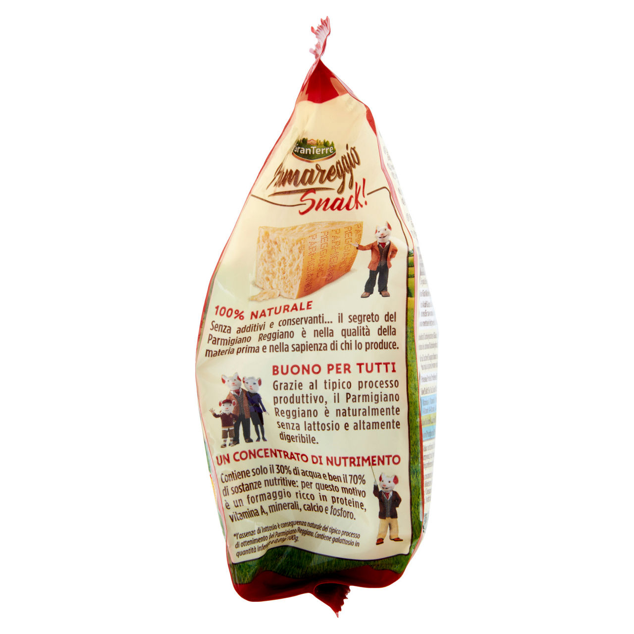 Snack di Parmigiano Reggiano DOP oltre 12 mesi 5 pz 100 gr - Immagine 41