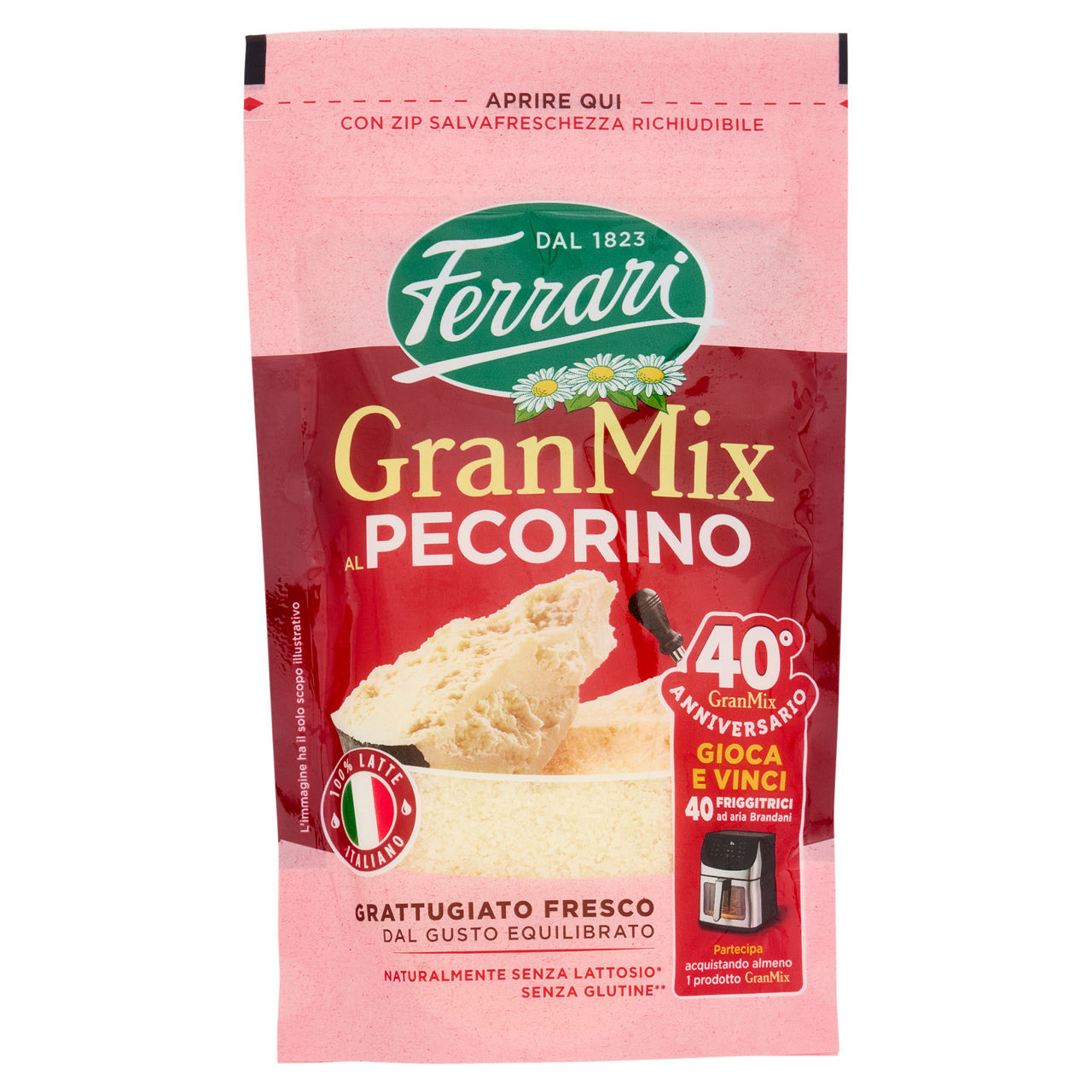 Mix di formaggi grattugiati con pecorino 100 gr - Immagine 11