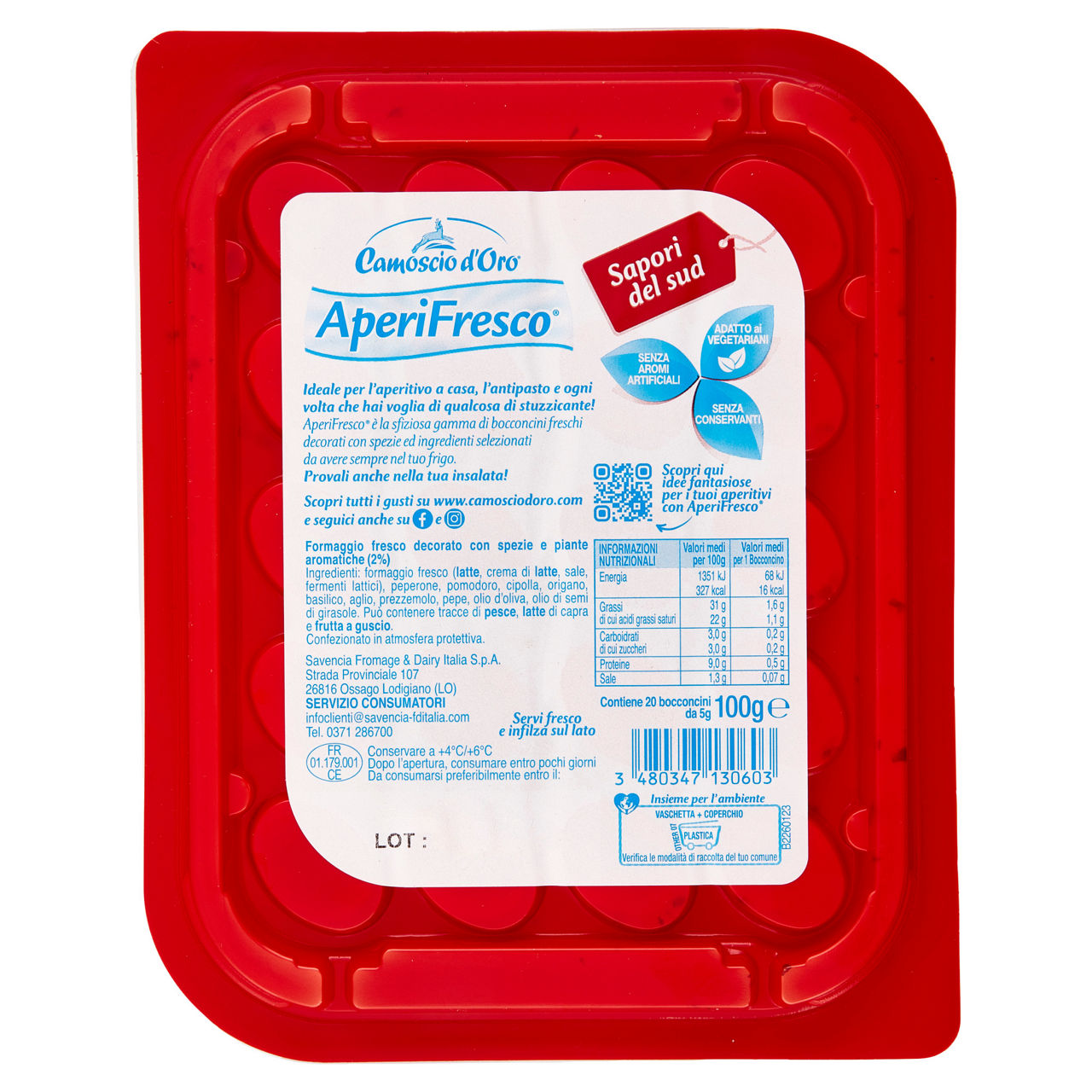 Bocconcini di formaggio fresco con spezie e piante aromatiche 100 gr - Immagine 11