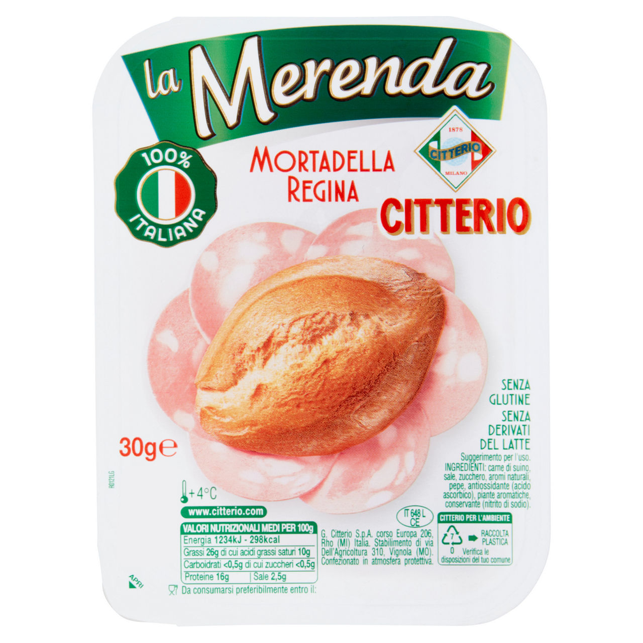 Mortadella Regina 30 gr - Immagine 01