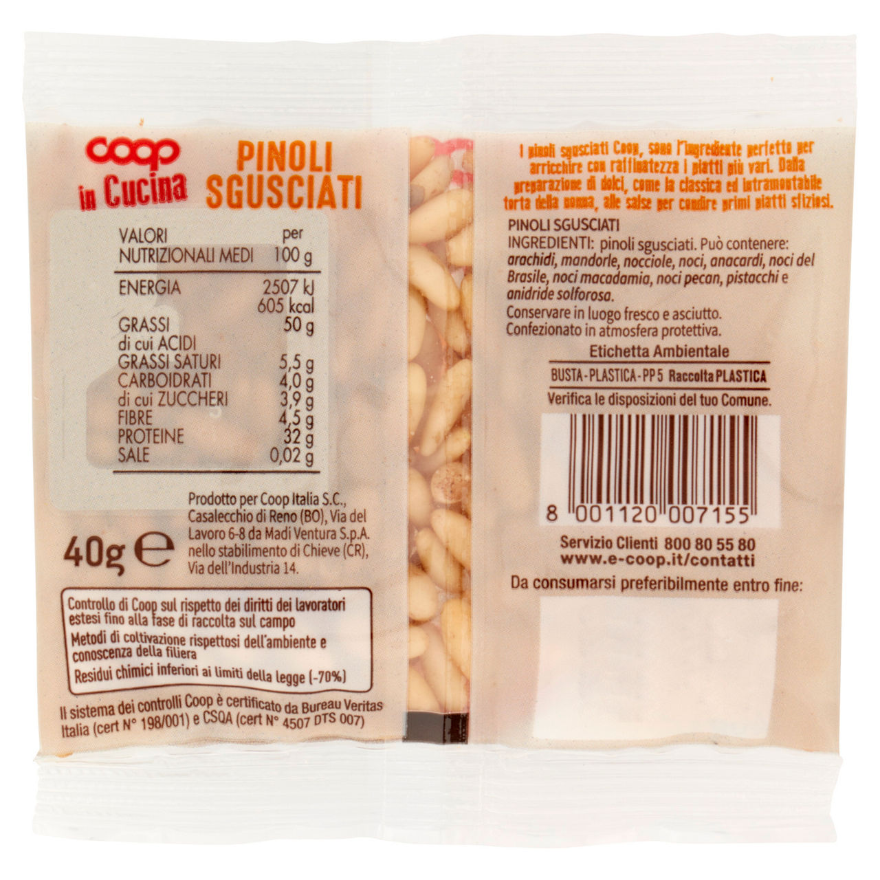 Pinoli sgusciati 40 gr - Immagine 21