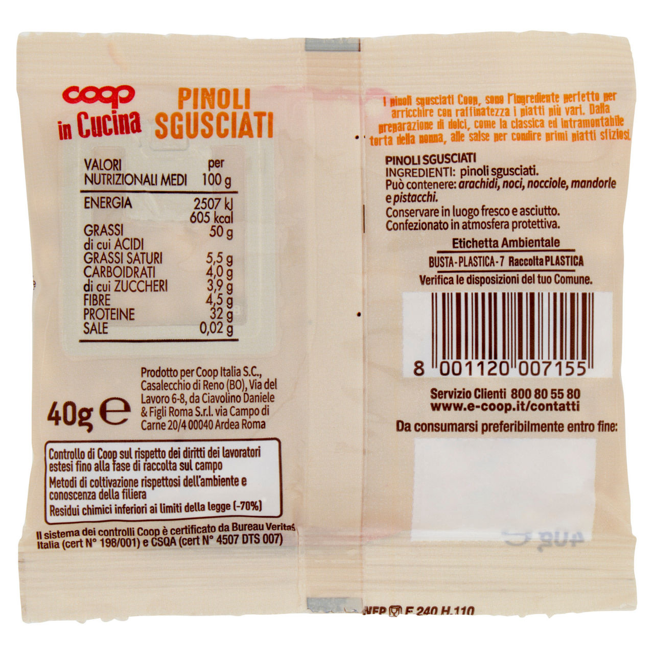 Pinoli sgusciati 40 gr - Immagine 61