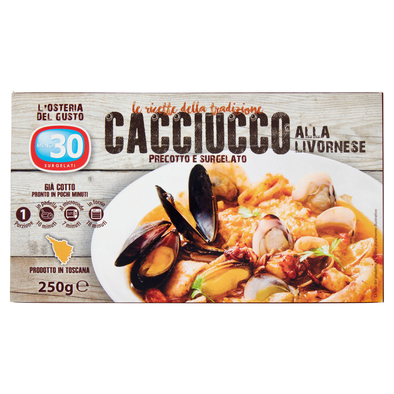 Cacciucco alla Livornese surgelato 250 gr - Immagine 01