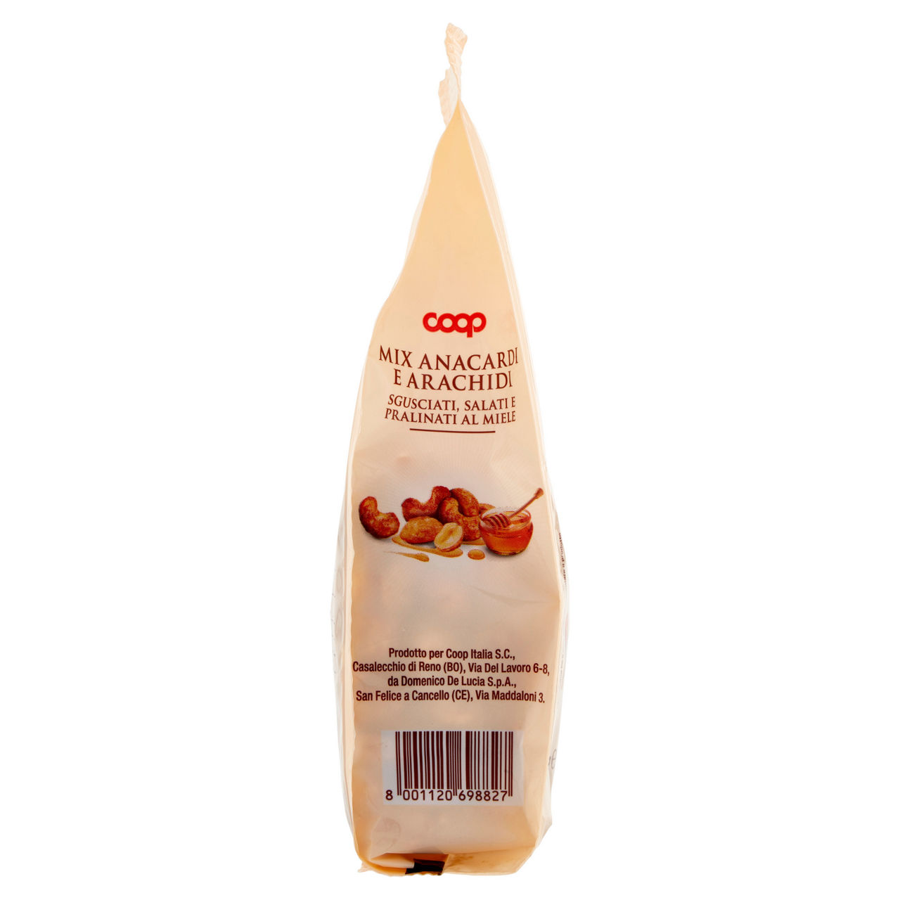 Mix di anacardi e arachidi salati e pralinati al miele 200 gr - Immagine 11