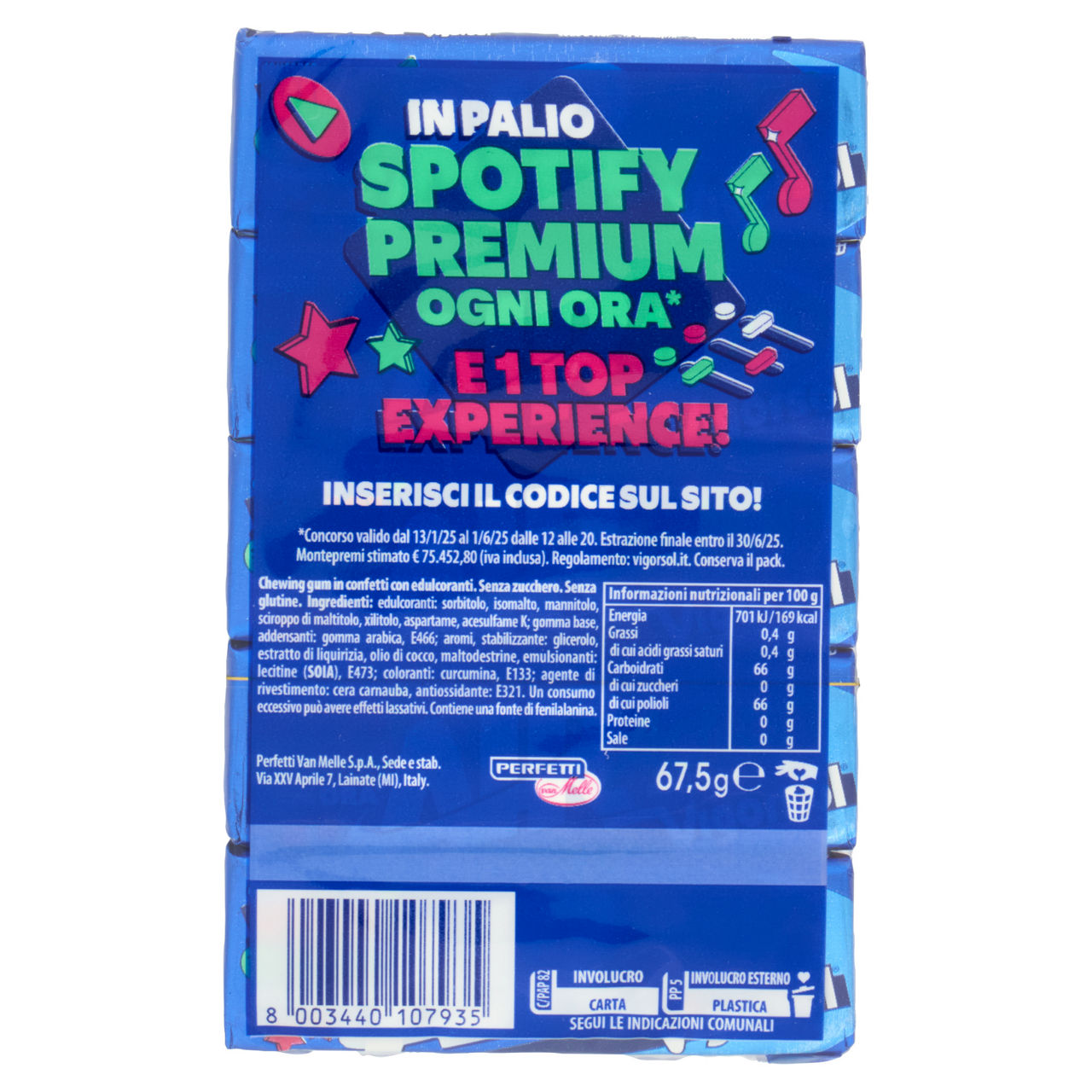 Chewing gum in confetti 6 pz 67,5 gr - Immagine 11