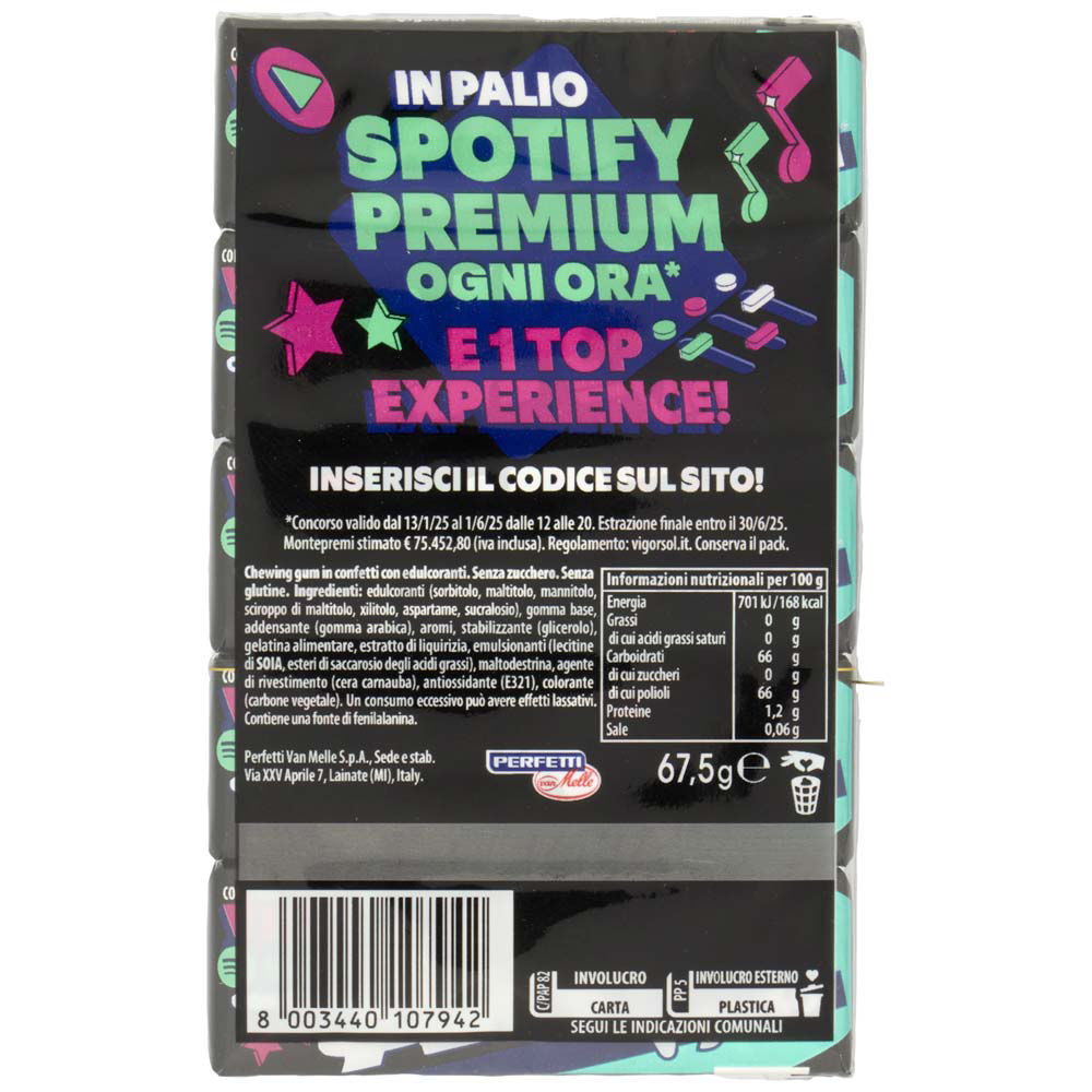 Chewing gum in confetti black ice 5 pz 66 gr - Immagine 21