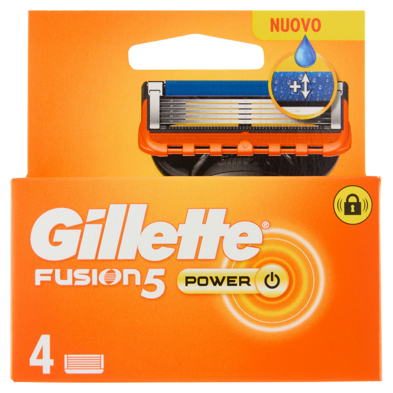 Lame di ricambio gillette fusion5 power pz.4 - Immagine 01