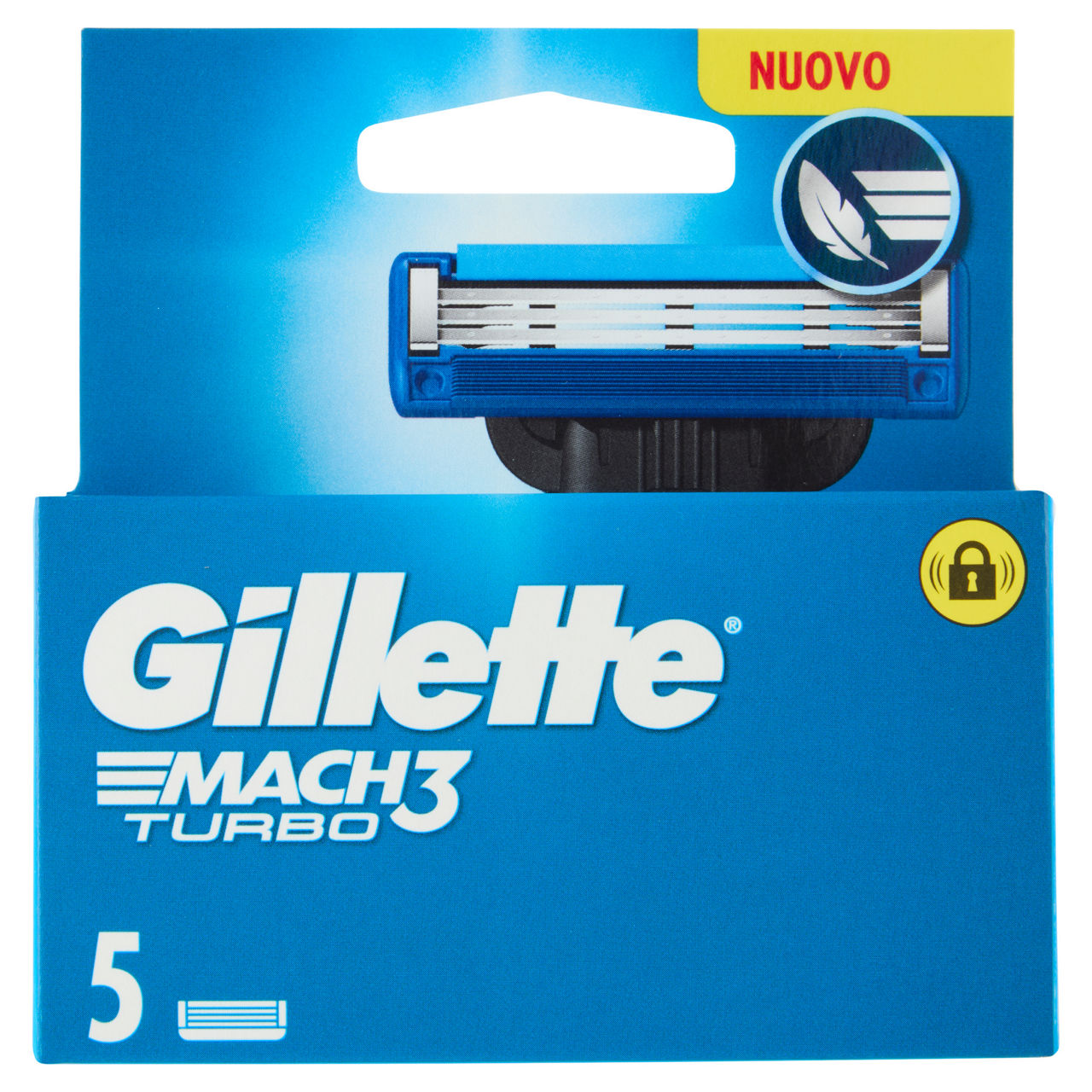 Lame di ricambio gillette mach3 turbo pz.5 - Immagine 01
