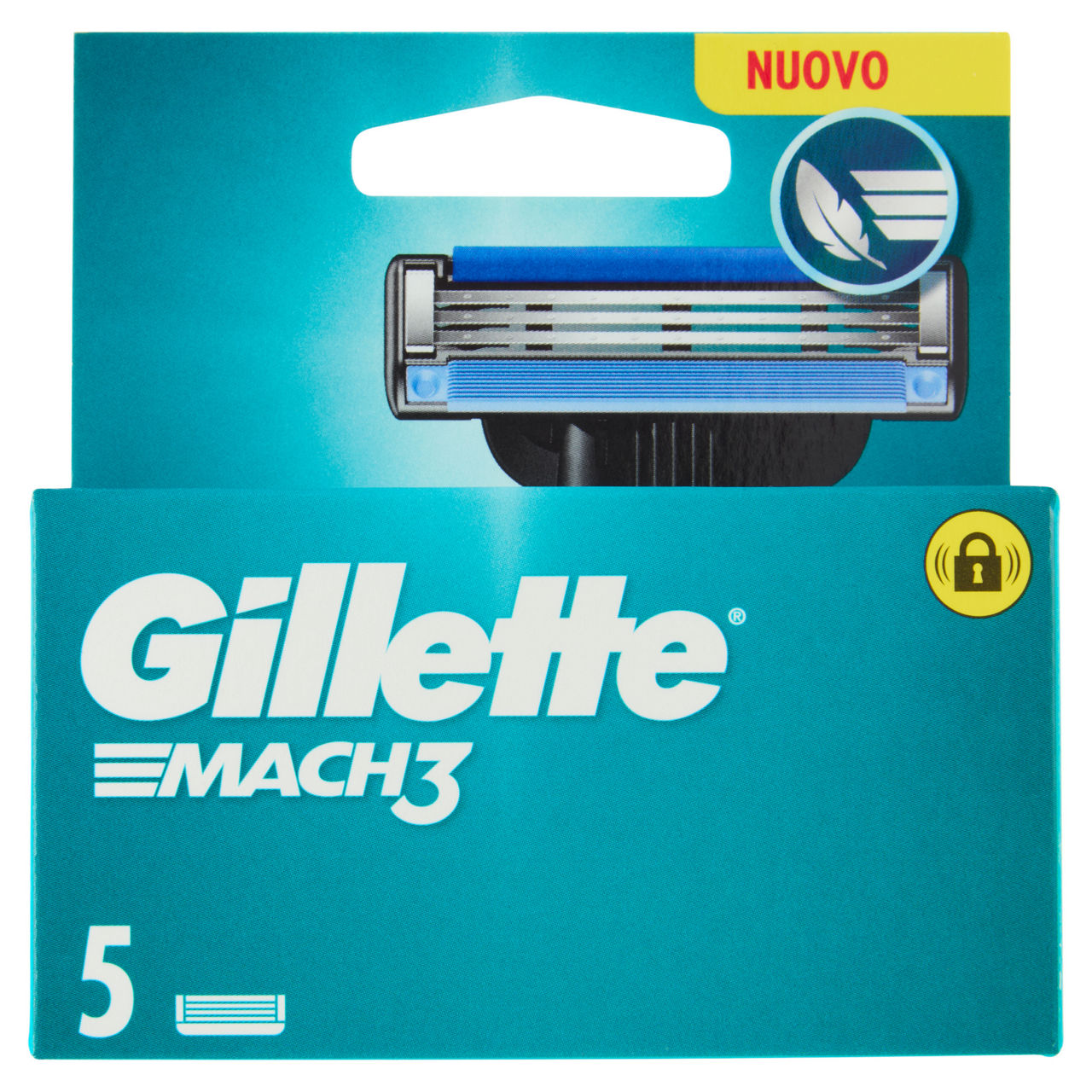 Lame di ricambio gillette mach3 standard pz. 5