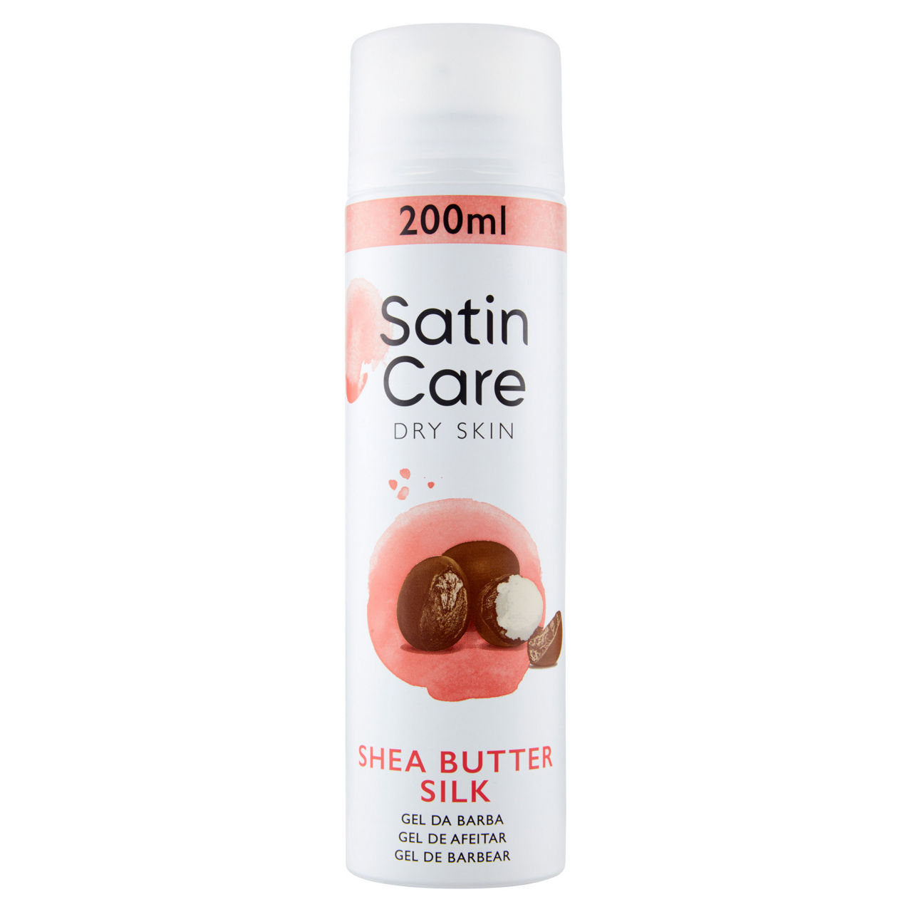 Gel rasatura satin care dry skin burro di karite' ml 200 - Immagine 01