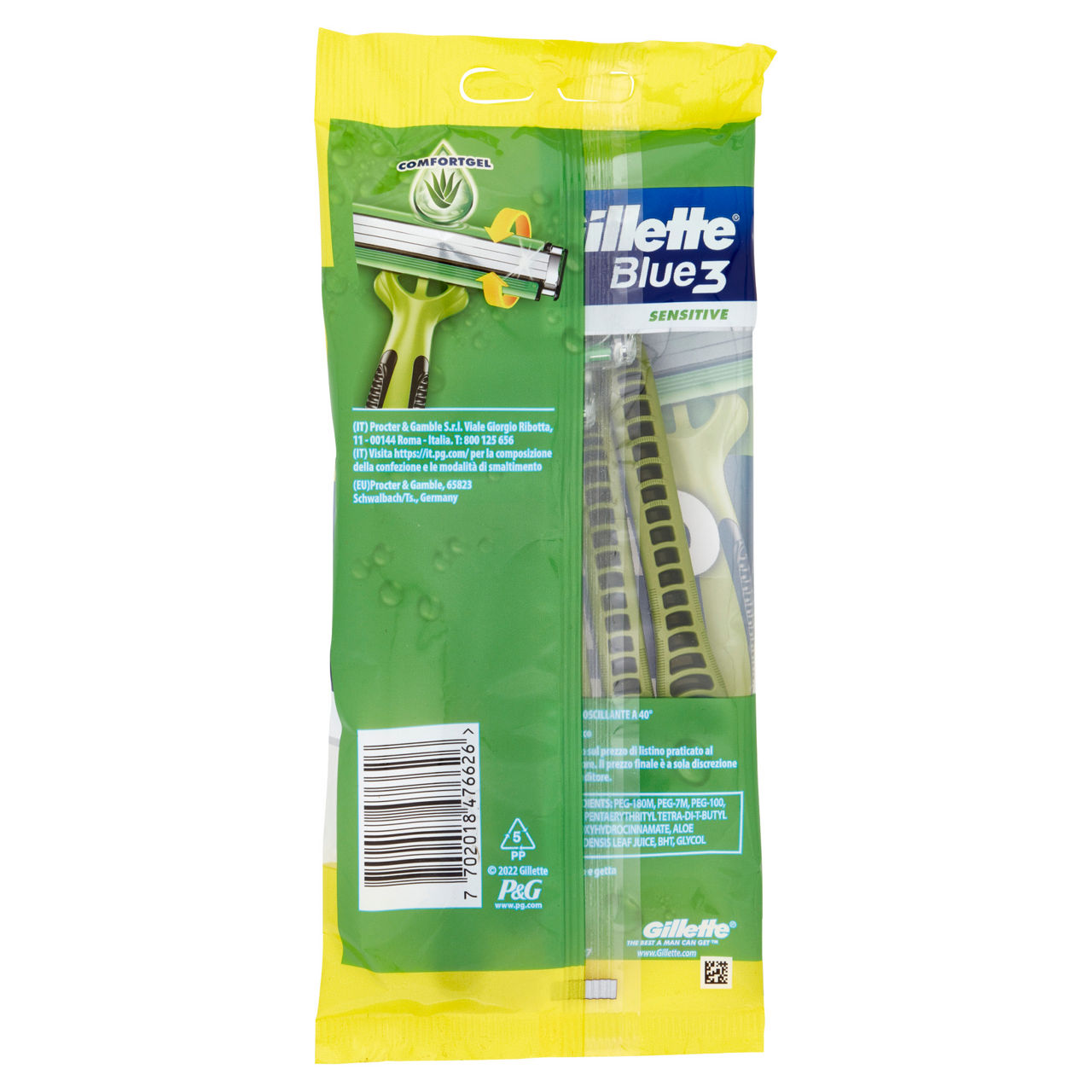 Rasoi usa e getta sensitive 4 pz + 1 gratis - Immagine 21