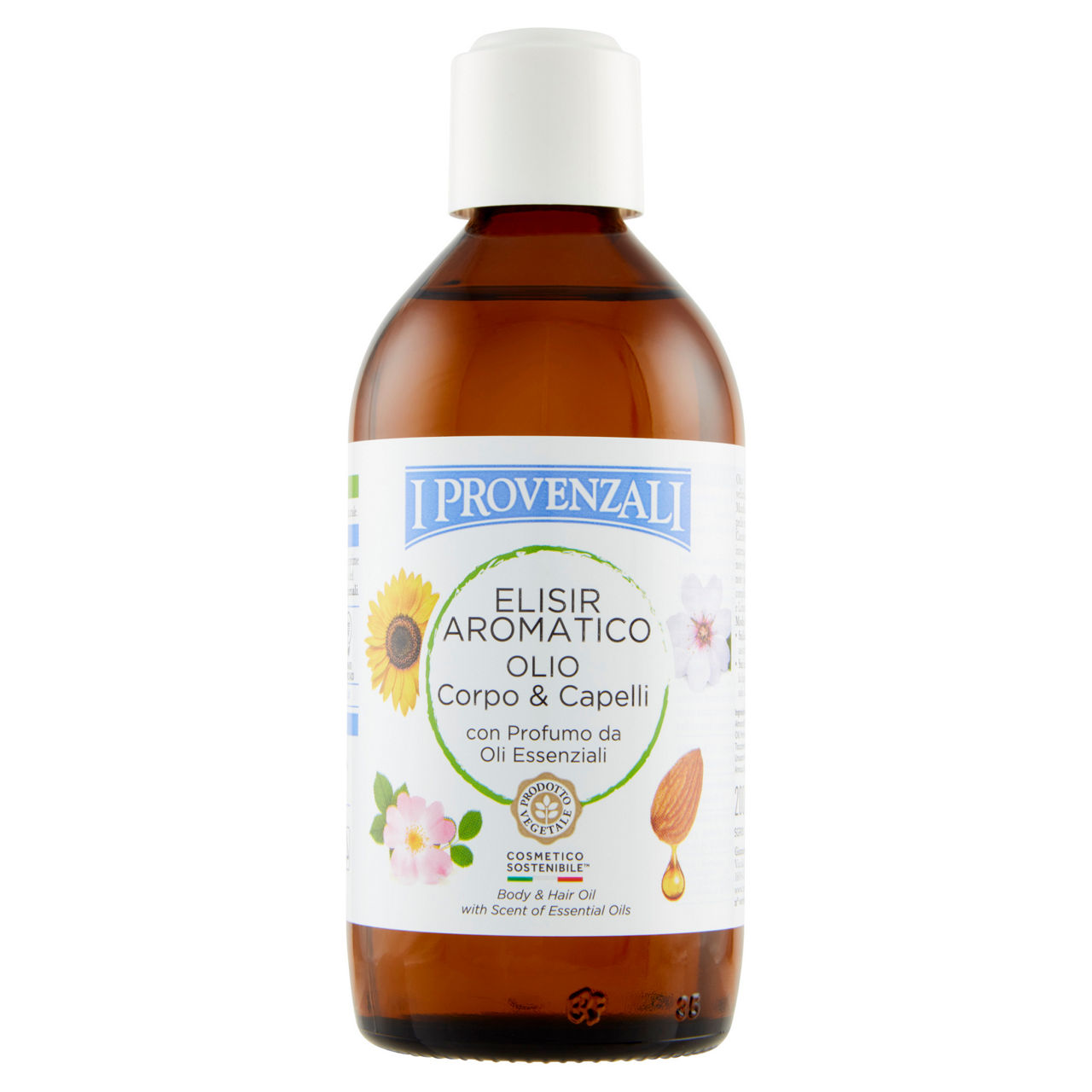 Olio per corpo e capelli i provenzali elisir aromatico ml 200 - Immagine 01