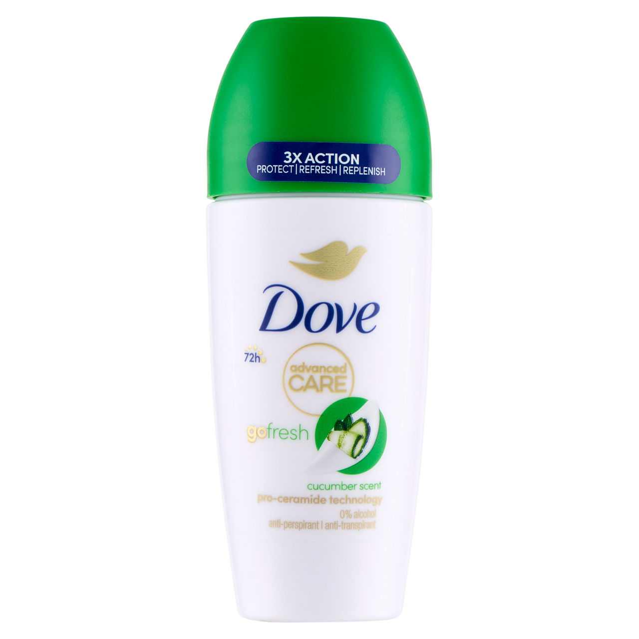 Deodorante roll-on advanced care go fresh cetriolo 50 ml - Immagine 01