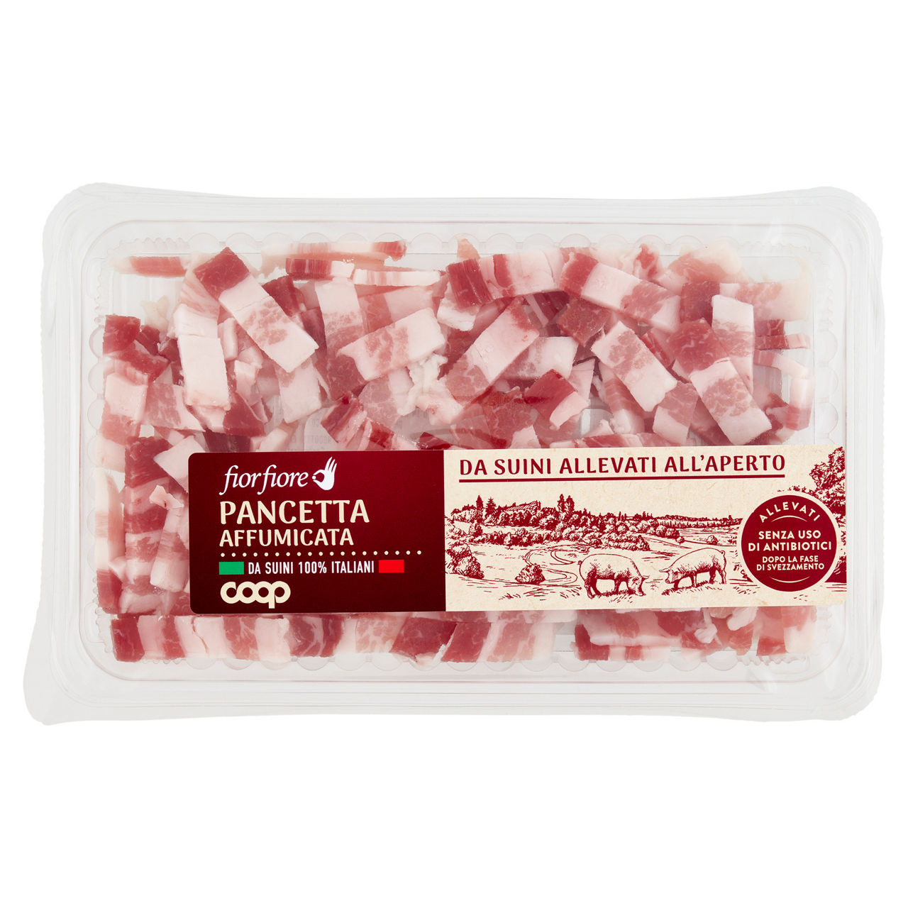 Pancetta affumicata da suini 100% italiani - Immagine 01