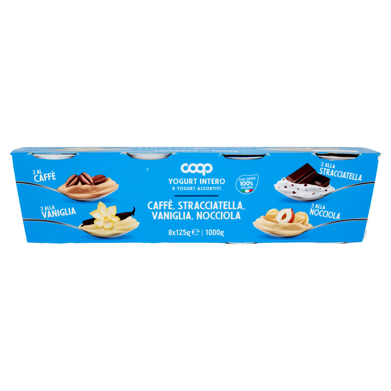 Yogurt intero gusti caffè stracciatella vaniglia e nocciola 8 pz da 125 gr - Immagine 21