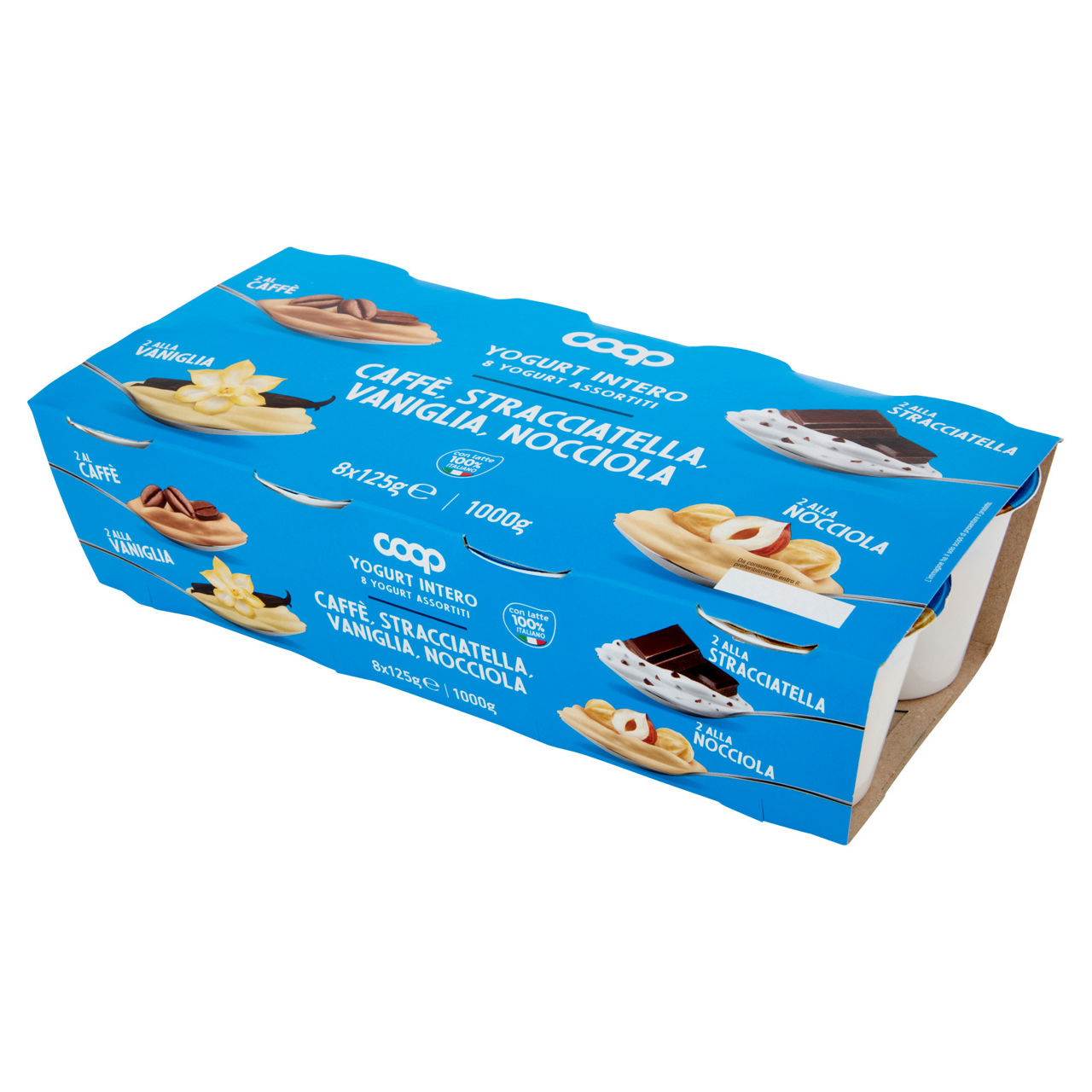 Yogurt intero gusti caffè stracciatella vaniglia e nocciola 8 pz da 125 gr - Immagine 11