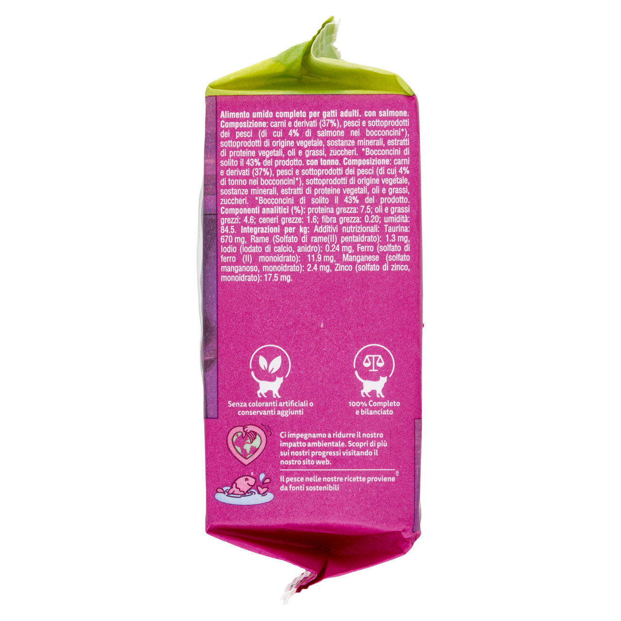 Umido per gatti 1+ pesce 6 pz x 50 gr - Immagine 31