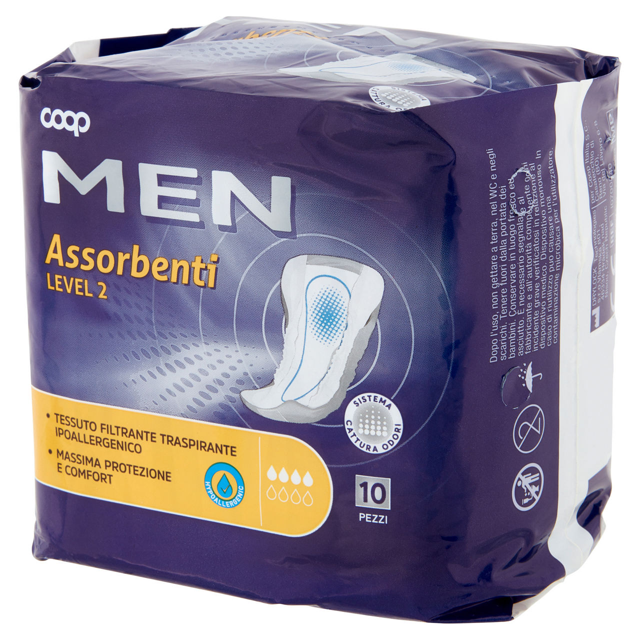 Assorbenti per incontinenza uomo level 2 coop men pz.10 - Immagine 41