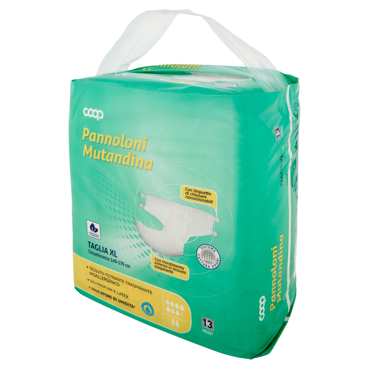 Pannoloni mutandina per incontinenza coop tg.xl pz.13 - Immagine 21