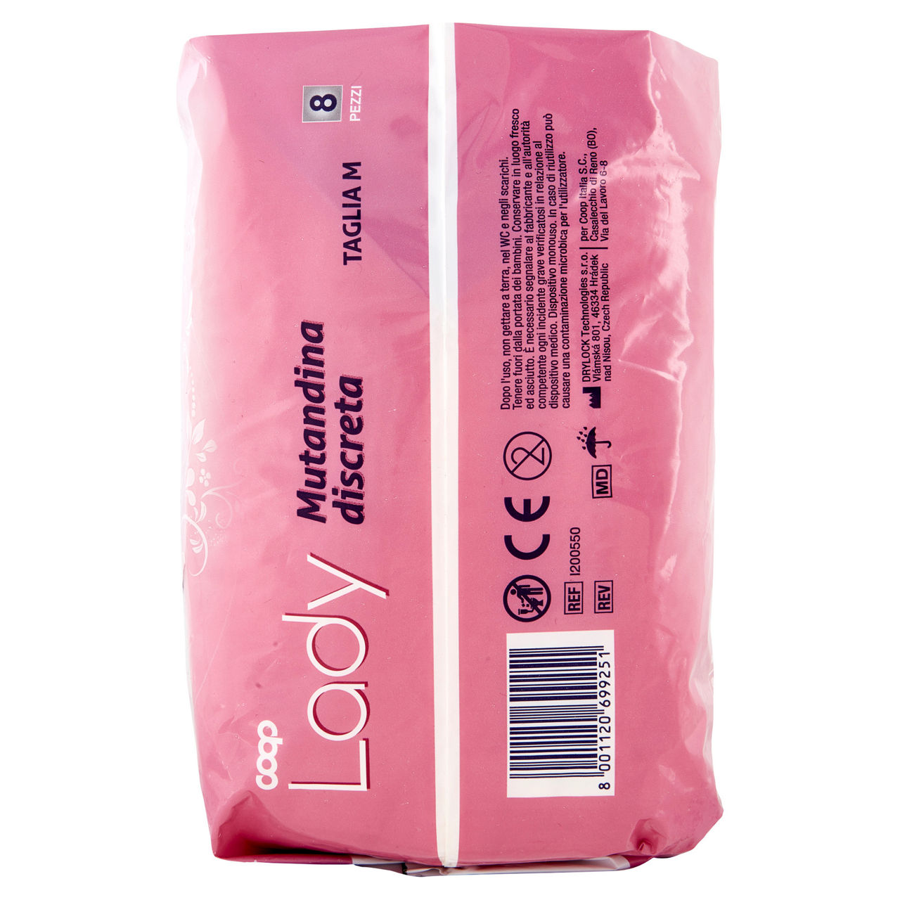Mutandina per incontinenza discreta coop lady tg.m pz.8 - Immagine 21