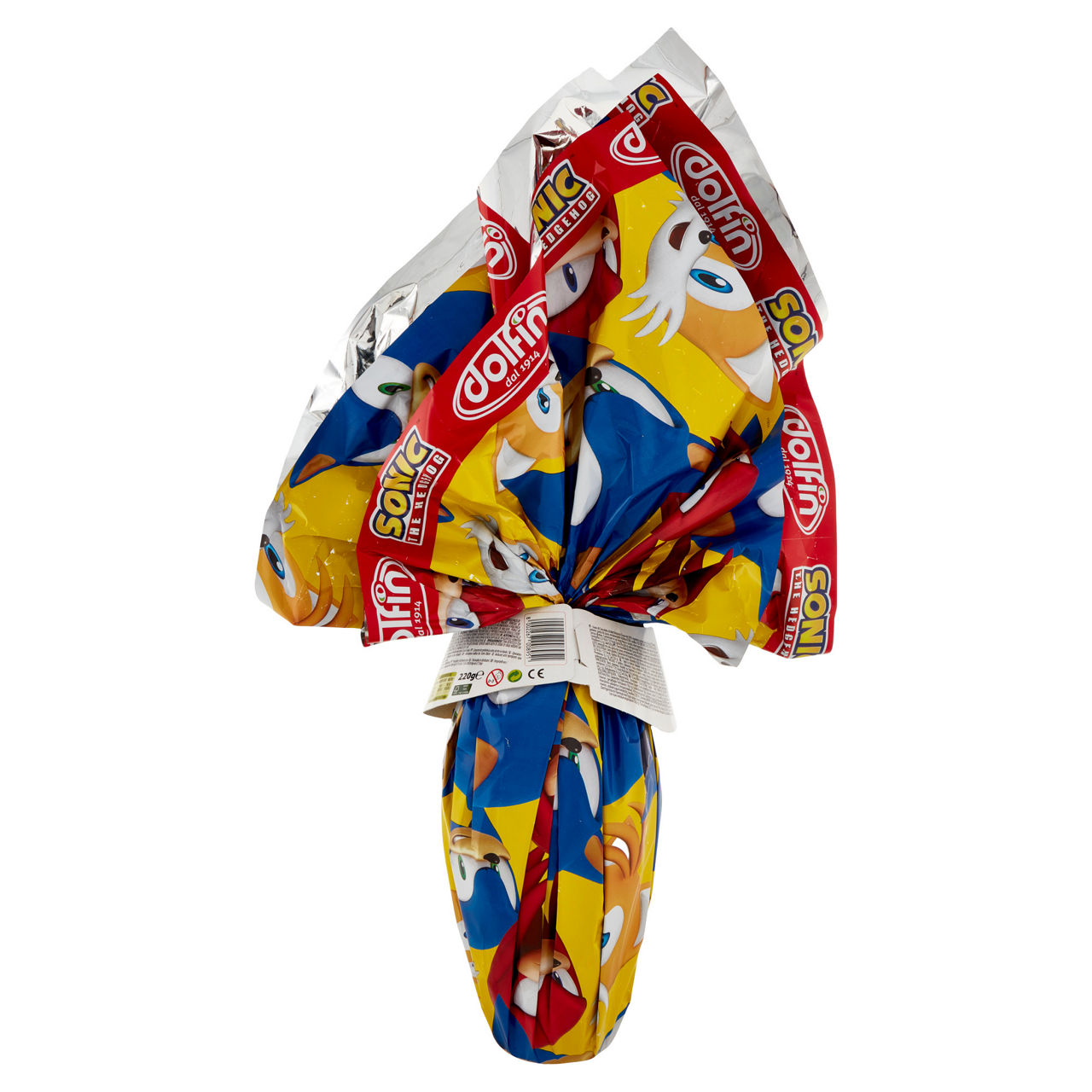 Uovo di cioccolato al latte Sonic con sorpresa 220 gr - Immagine 31