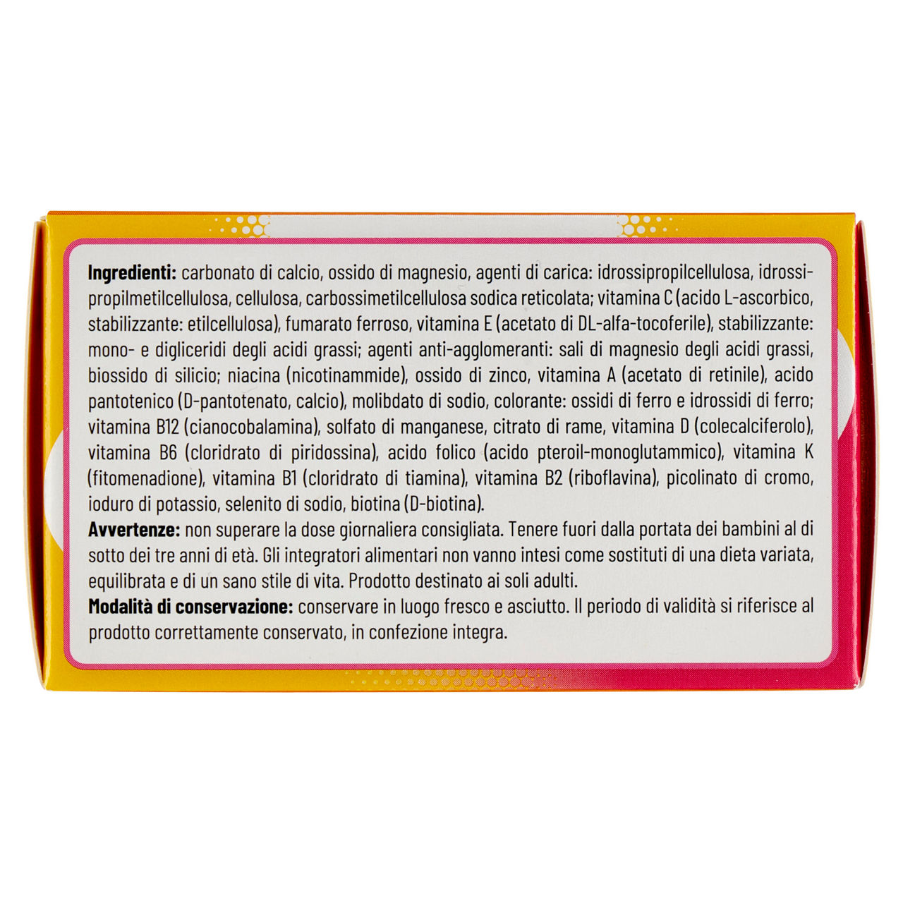 Integratore multivitamine e minerali donna 30 compresse - Immagine 11