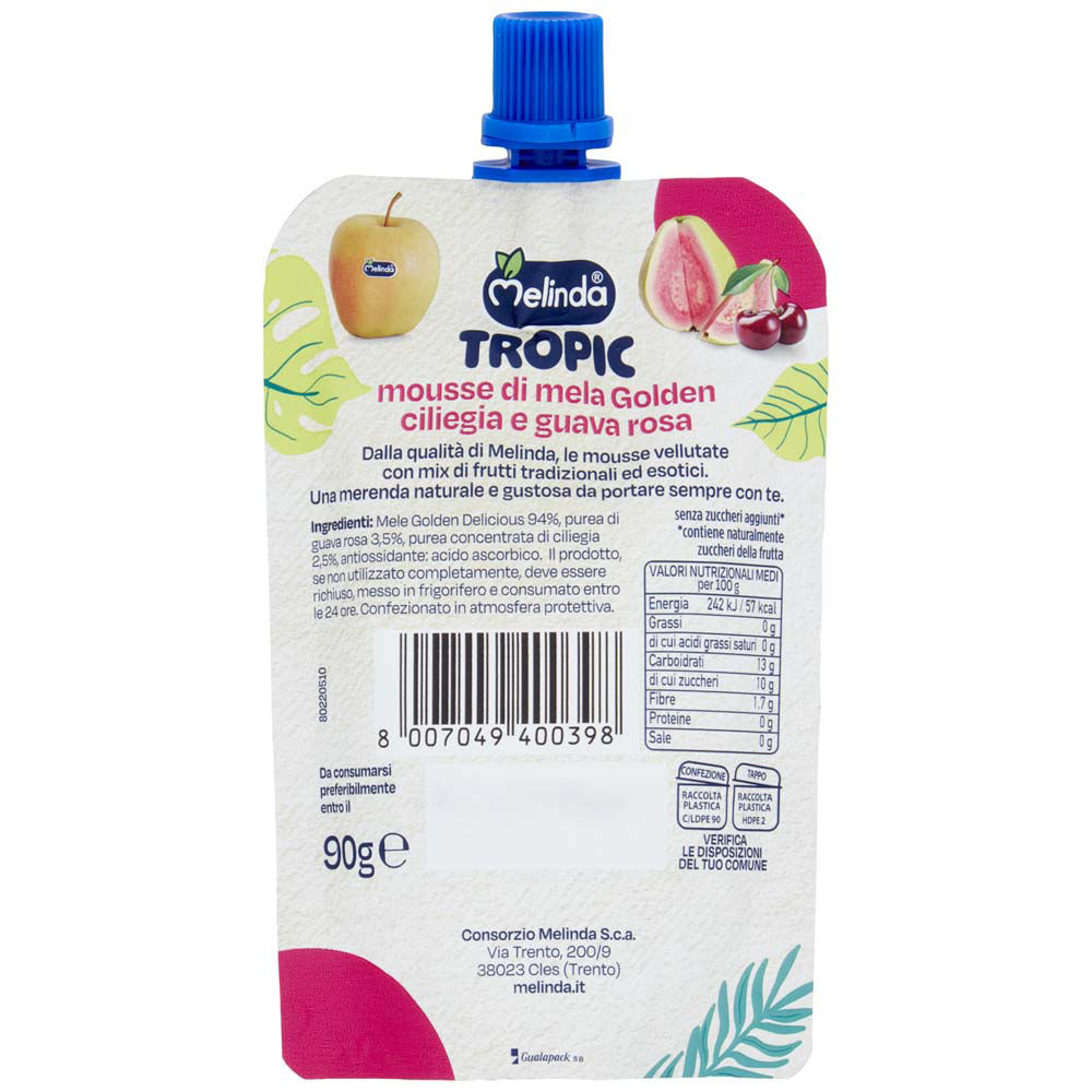 Mousse di mela ciliegia e guava 90 gr - Immagine 21