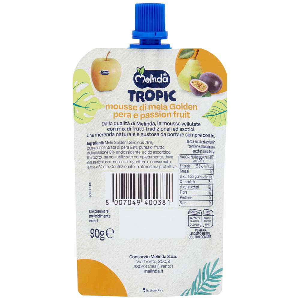 Mousse di mela pera e passion fruit 90 gr - Immagine 21