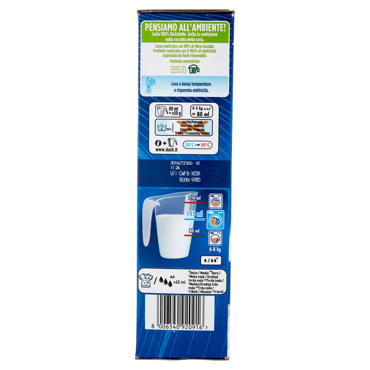 Detersivo lavatrice dash polvere 23lav kg 1,15 - Immagine 21