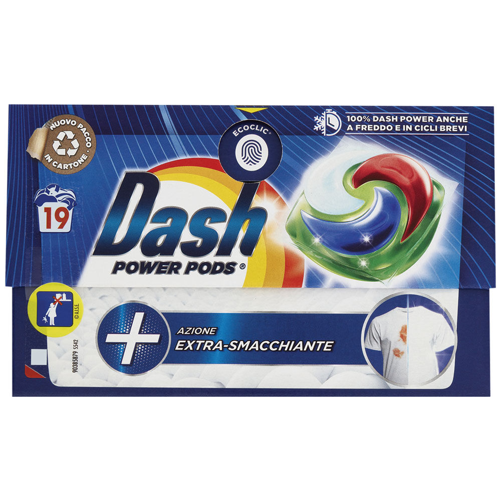 Detersivo lavatrice in capsule extra smacchiante 19 lavaggi - Immagine 01