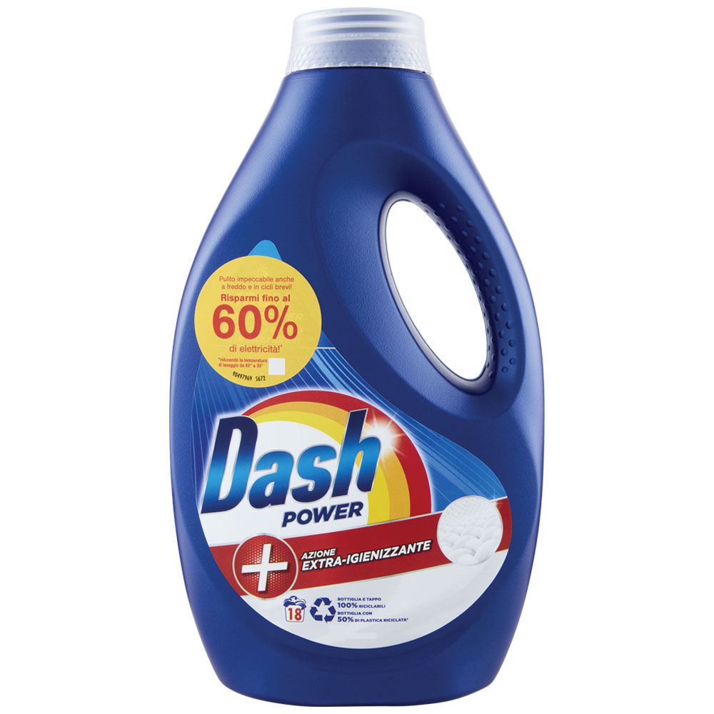 Detersivo lavatrice liquido extra-igienizzante 18 lavaggi