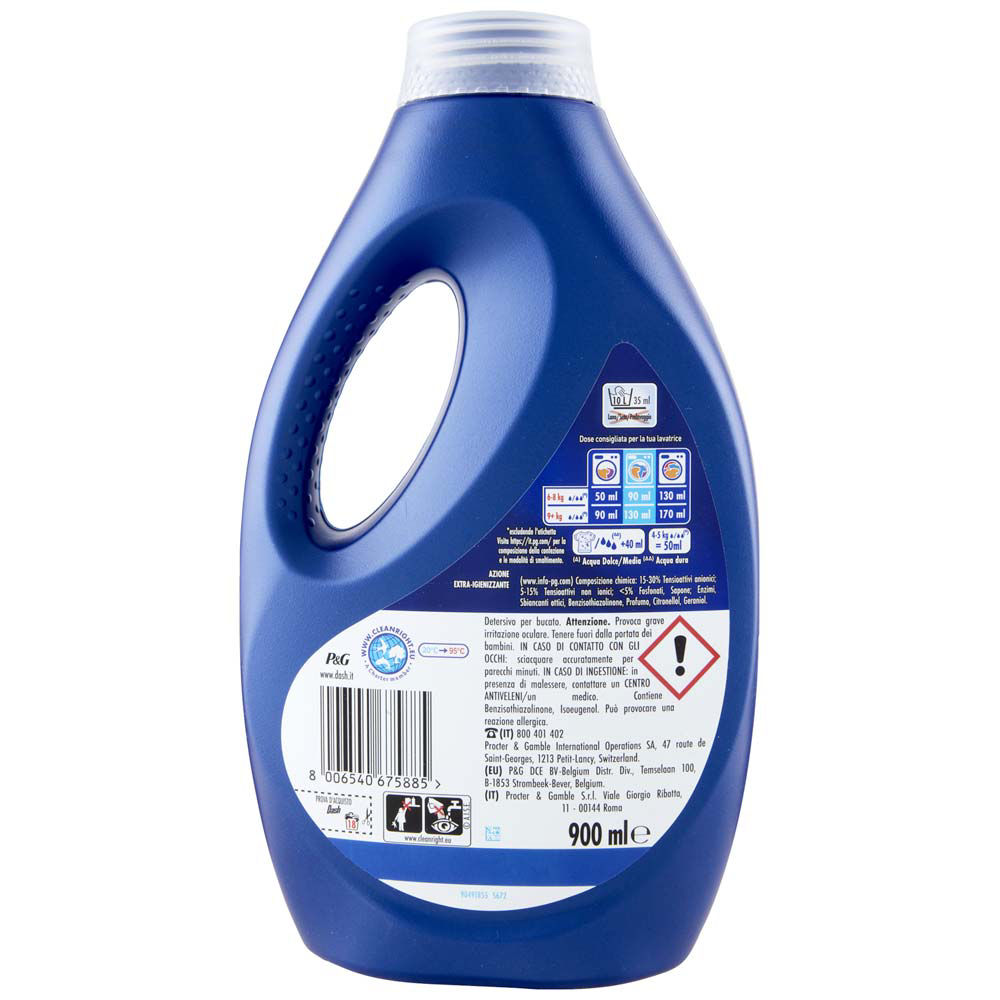 Detersivo lavatrice liquido extra-igienizzante 18 lavaggi - Immagine 21