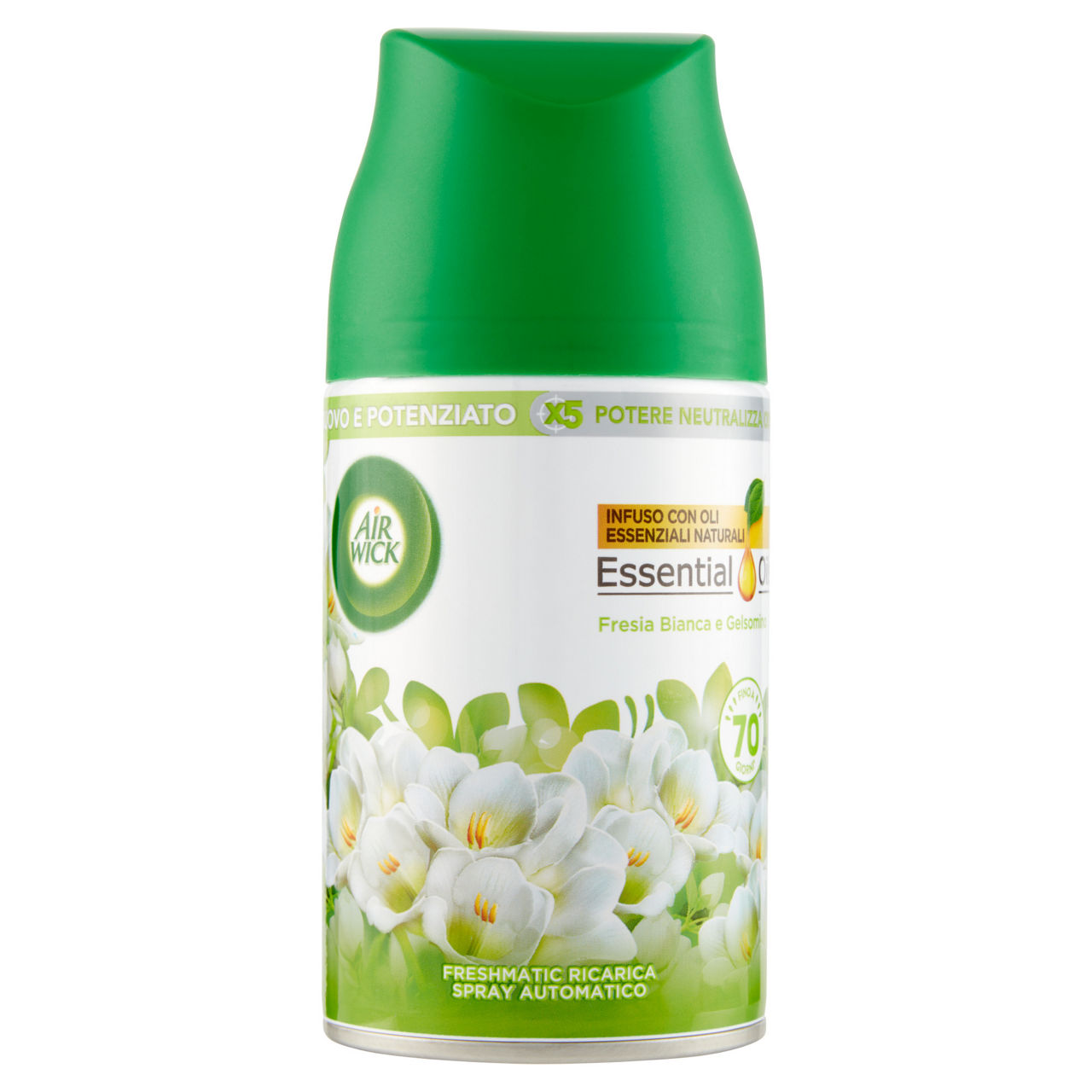 Ricarica per deodorante per ambiente automatico fresia e gelsomino 250 ml