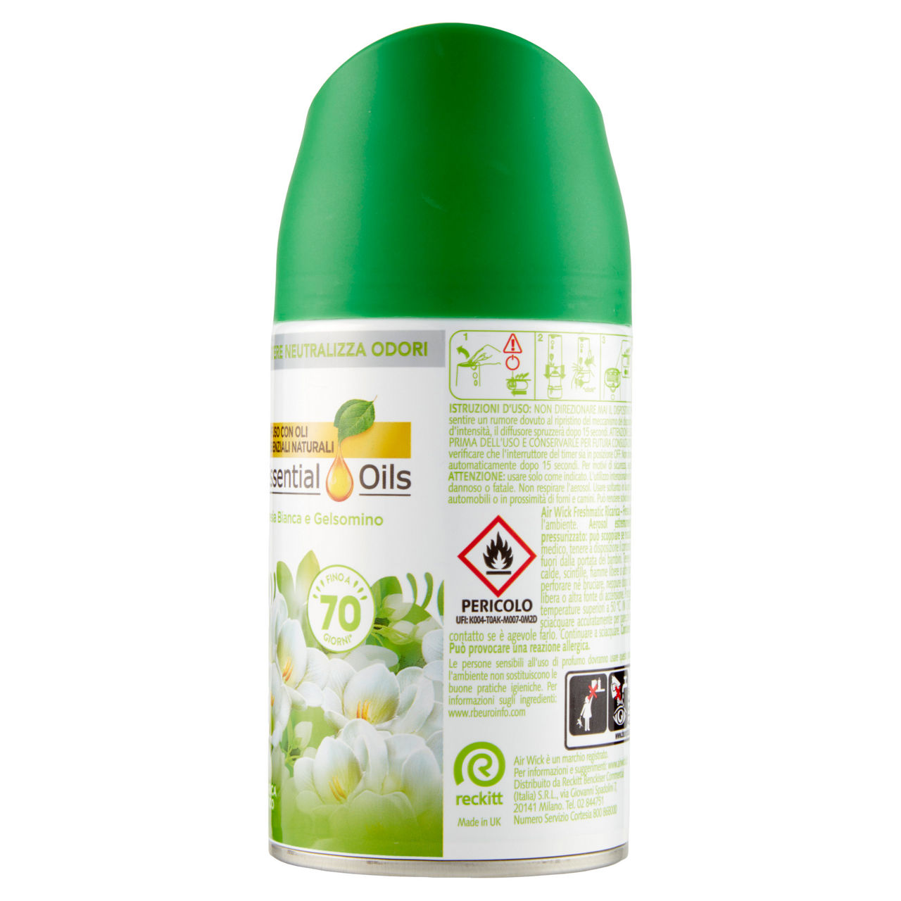 Ricarica per deodorante per ambiente automatico fresia e gelsomino 250 ml - Immagine 51