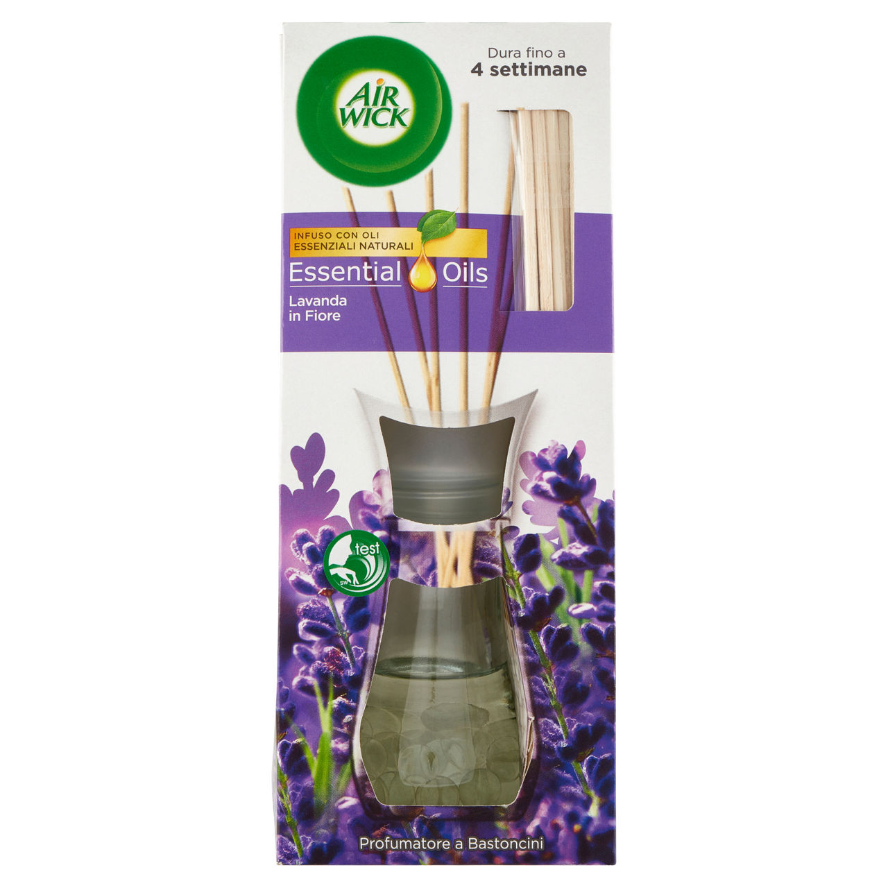 Diffusore per ambiente con bastoncini lavanda 25 ml - Immagine 01