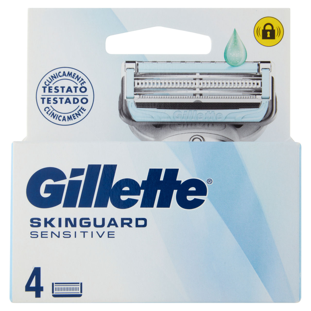 Lame di ricambio gillette skinguard aloe pz. 4 - Immagine 01