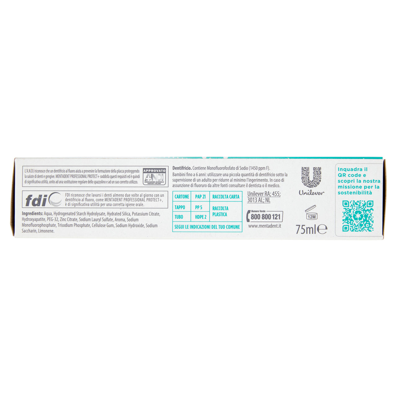 Dentifricio Protect+ gengive 75 ml - Immagine 11