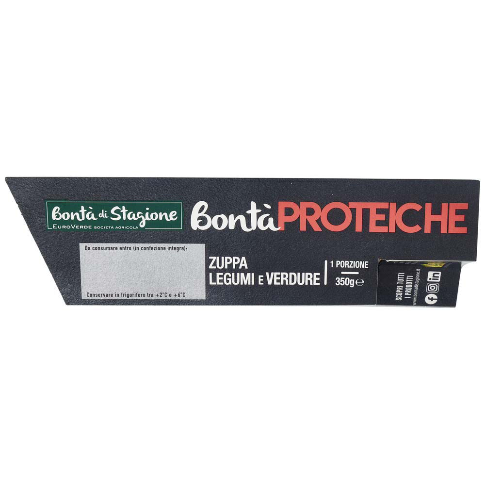 Zuppa di legumi e verdure ad alto contenuto di proteine 350 gr - Immagine 11