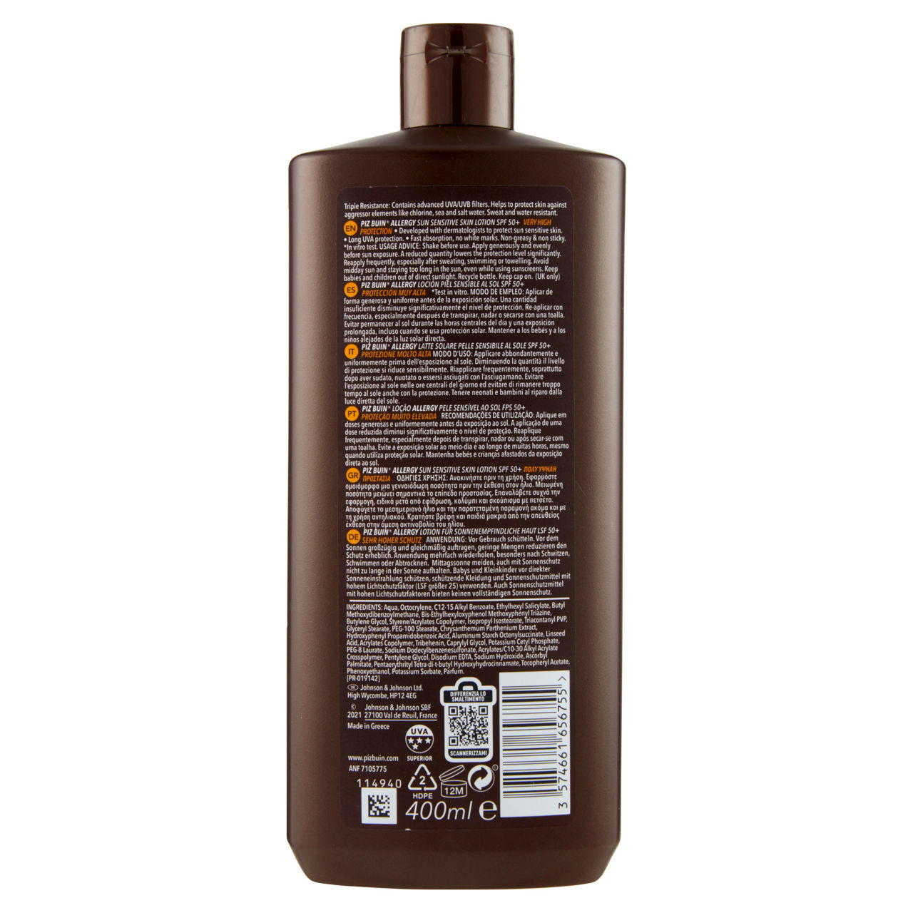 Lozione solare Allergy SPF 50+ ml 400 - Immagine 31