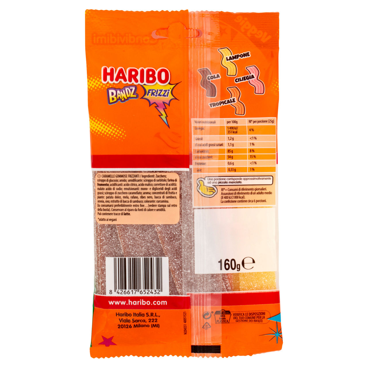 Caramelle gommose frizzanti 160 gr - Immagine 31