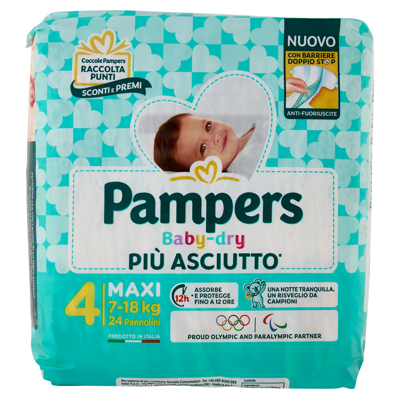 Pannolini maxi tg 4 kg 7-18 pz 24