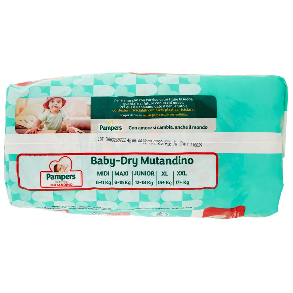 Pannolini mutandino xl tg 6 kg 15+ pz 16 - Immagine 11