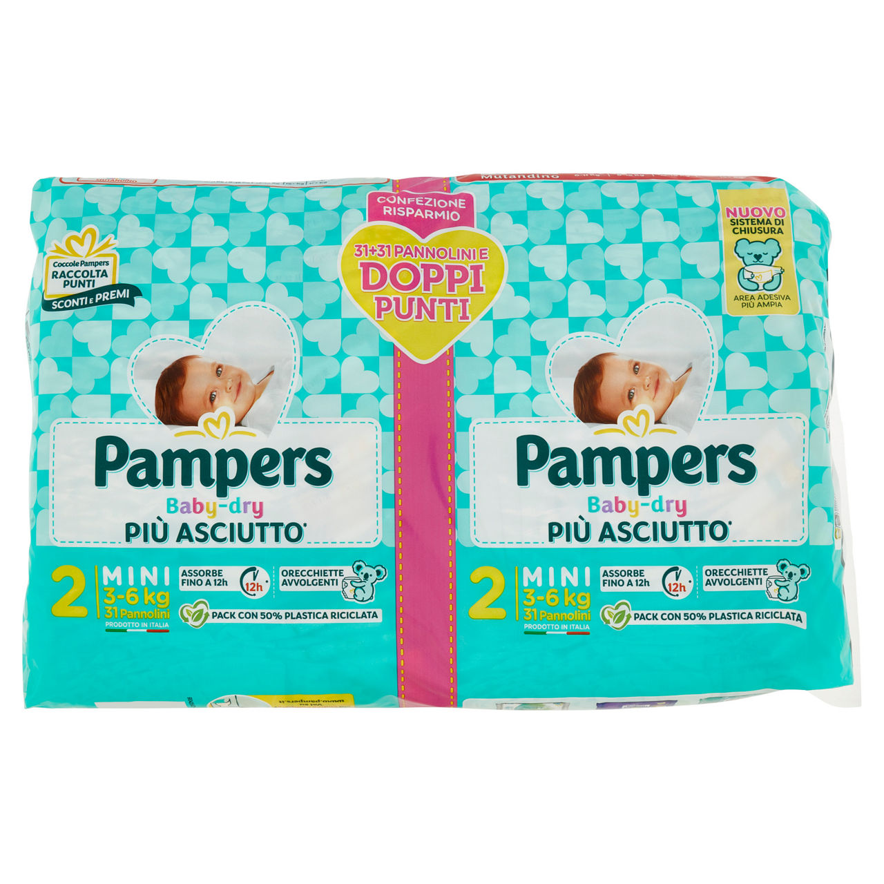 Pannolini mini tg 2 kg 3-6 pz 62